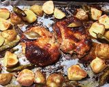 新ジャガと鶏モモのロースト作り方10写真