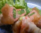 薄切り豚のたらこ巻き　超簡単作り方4写真