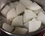 父の日☆豚の角煮を味噌ダレで。作り方2写真