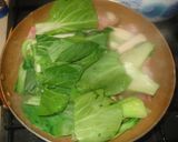 青梗菜とベーコンのオイマヨ炒め作り方4写真