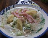 ココナッツミルク入り塩ラーメン作り方7写真