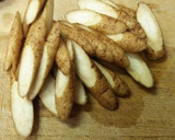 ごぼうとさつま揚げの煮物作り方1写真