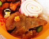 「梅雨のキャラ弁」てるてる坊主かたつむり作り方1写真