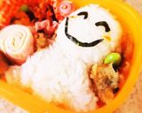 「梅雨のキャラ弁」てるてる坊主かたつむり作り方2写真
