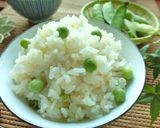 豆ごはん　～　さやも一緒に炊きこんで作り方11写真