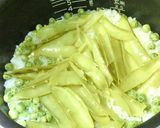 豆ごはん　～　さやも一緒に炊きこんで作り方9写真