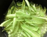 豆ごはん　～　さやも一緒に炊きこんで作り方8写真