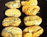 お弁当にカレー！焼きドライカレー巾着作り方7写真