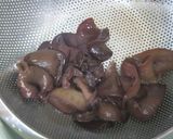 コリコリ！生きくらげとキャベツの炒め物作り方1写真