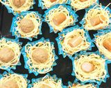 パスタの余りでひと口サイズの鳥の巣カップ作り方4写真