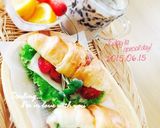 クリームチーズ&トマトのサンドイッチ作り方2写真
