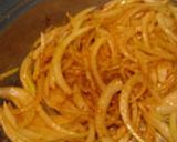 紅玉と豚しゃぶで　＊カレー味の豚りんご＊作り方5写真
