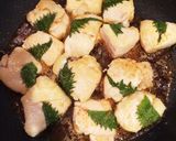 鶏胸肉の梅しそ焼き作り方4写真