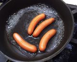 私流、ウインナーの焼き方作り方1写真