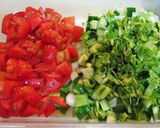 さっぱり夏野菜☆トルコの羊飼いのサラダ作り方2写真