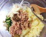 ツナときゅうりのマスタードポテトサラダ作り方4写真