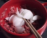 がんもとレタスのそぼろ炒め煮作り方3写真