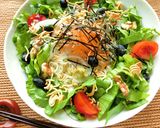 食感楽し♡たっぷり野菜ぶっかけ塩らーめん作り方13写真