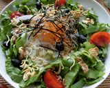 食感楽し♡たっぷり野菜ぶっかけ塩らーめん作り方12写真