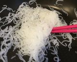 白滝と明太子の炒り煮作り方2写真