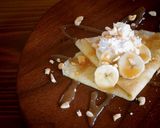 ココナッツ風味のもっちもちクレープ生地作り方6写真