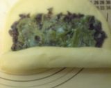 抹茶と粒あんのコラボ♡ぐるぐるあんぱん作り方4写真