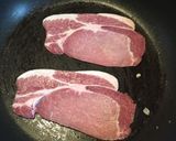 ポークソテーのきのこトマトソース煮込み♪作り方3写真