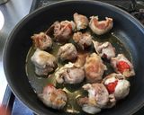 肉巻きトマトのカレークリームソース作り方4写真