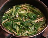 豚肉の飾り切り炒め煮作り方1写真