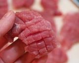 豚肉の飾り切り炒め煮作り方3写真