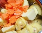 新じゃが&新玉ねぎで、大人のポテトサラダ作り方1写真