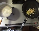 蒸し野菜と蒟蒻うどんの玉子マーボーつけ麺作り方6写真