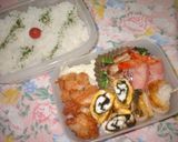 お弁当のおかず♪たまごとのりのクルクル作り方4写真
