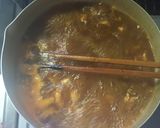 蒸し野菜と蒟蒻うどんの玉子マーボーつけ麺作り方9写真