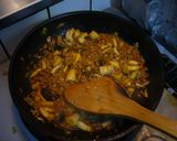 納豆ジャージャー麺(納豆肉味噌麺)作り方4写真