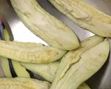 生茄子の中華サラダ作り方1写真
