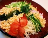 夏にツルッ♪簡単！冷やしたぬきうどん☆作り方4写真