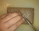 めんつゆでピリ辛コロコロ雷こんにゃく作り方1写真