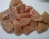 お弁当にも　鶏むね肉の簡単マヨ醤油焼き！作り方1写真