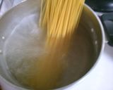 簡単！アスパラ　しめじの　クリームパスタ作り方4写真
