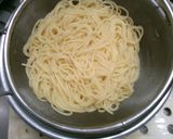 簡単！アスパラ　しめじの　クリームパスタ作り方8写真