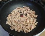 豚肉とコンニャクと野菜のピリ辛炒め　作り方3写真