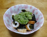 わかめとちくわの酢の物おろしきゅうり作り方5写真