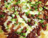 和風テリマヨパン*照り焼きマヨチキンピザ作り方7写真