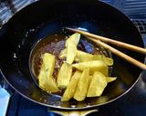 カリカリ飴の大学芋♪作り方6写真