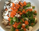 青じそ香る豚ひき肉のレタス包み作り方1写真
