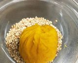 栗そっくり！？ カボチャの茶巾しぼり作り方4写真