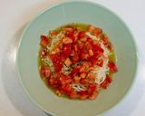 トマトたっぷり☆ぶっかけ塩らーめん作り方7写真