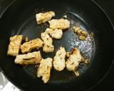 照焼テンペのサラダ丼!野菜たっぷりランチ作り方3写真