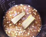 塩糀で＊ピラフ風とうもろこしご飯作り方3写真